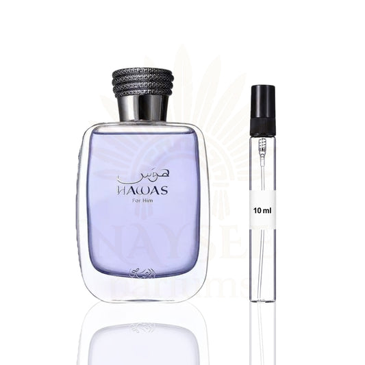 Rasasi Hawas Decant 10ml - Caballero