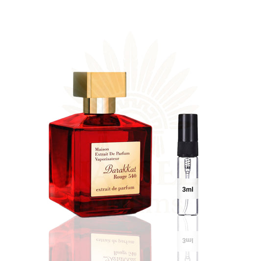 Fragrance World Barakkat Rouge 540 Decant 3ml - Unisex