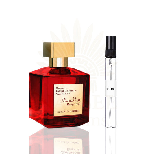 Fragrance World Barakkat Rouge 540 Decant 10ml - Unisex
