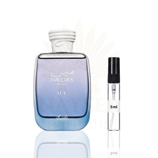 Rasasi Hawas Ice Decant 5ml - Caballero