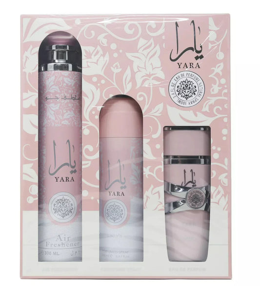 Lattafa Yara Estuche 3 pzs- Dama