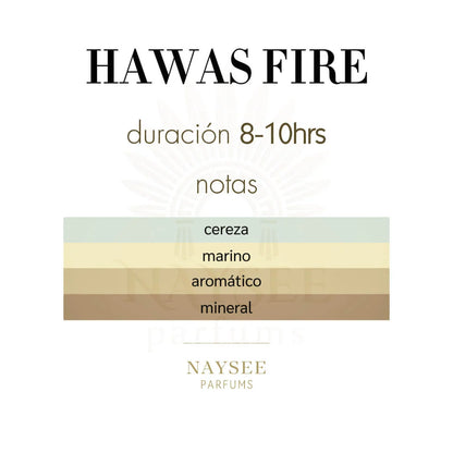 Rasasi Hawas Fire Decant - Caballero