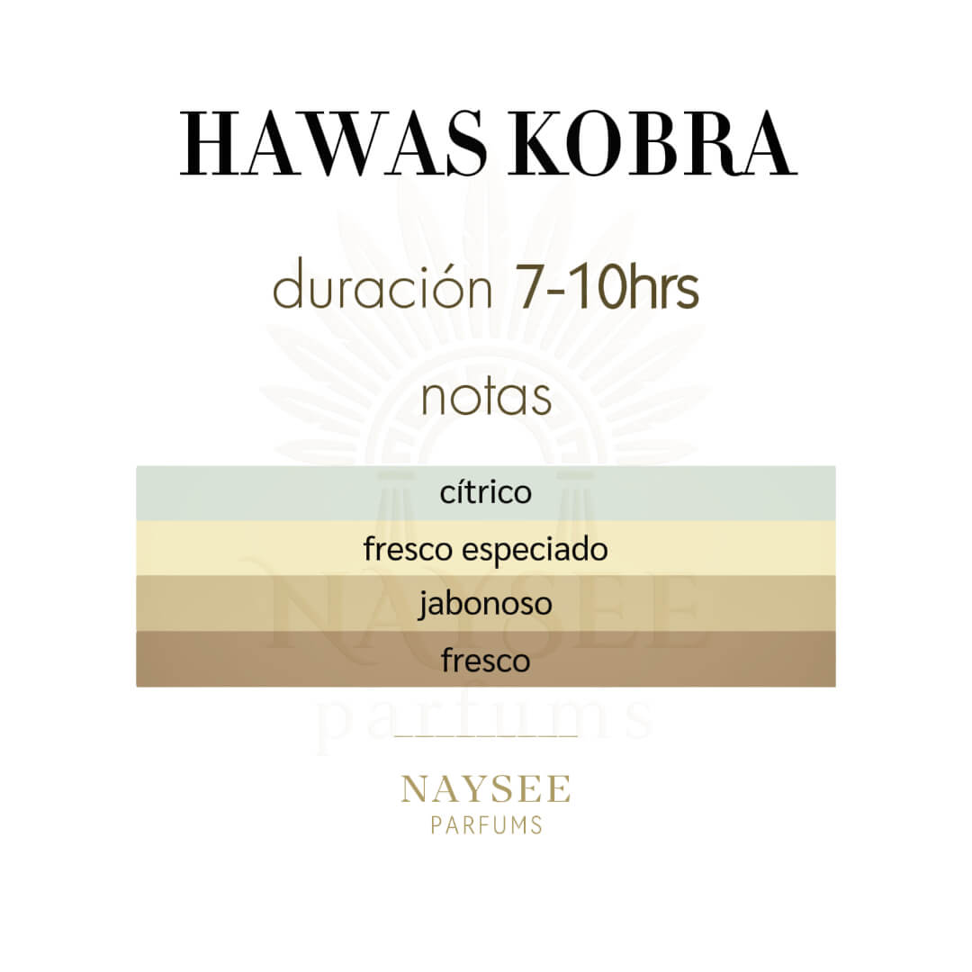 Hawas Kobra  Decant - Caballero