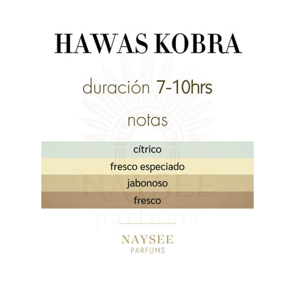 Hawas Kobra  Decant - Caballero