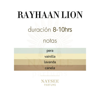Rayhaan Lion 100ml - Caballero