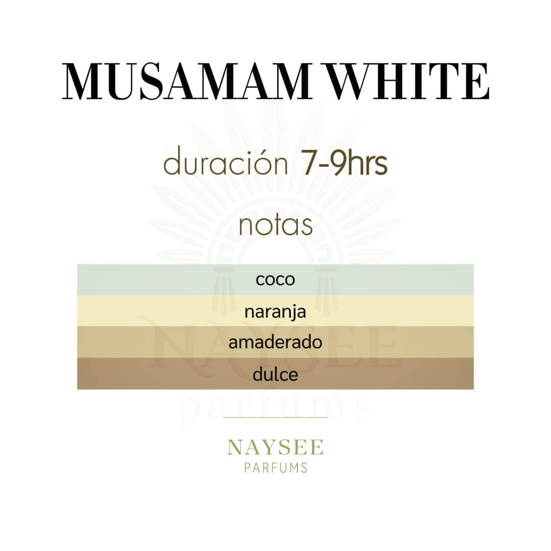 Lattafa Musamam White Intense Decant - Dama