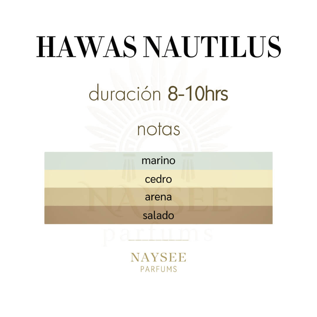 Rasasi Hawas Nautilus 100ml - Caballero