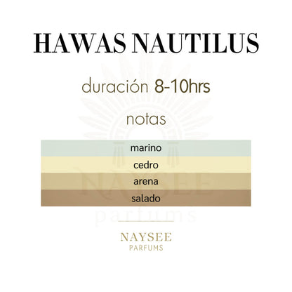 Rasasi Hawas Nautilus 100ml - Caballero