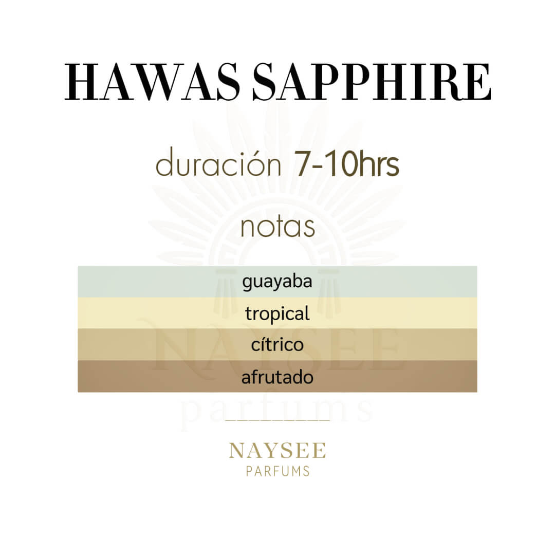 Rasasi Hawas  Sapphire 100ml - Caballero