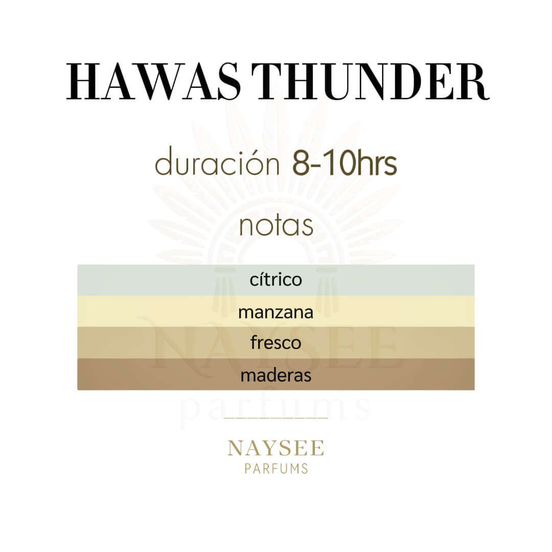 Rasasi Hawas Thunder 100ml - Caballero